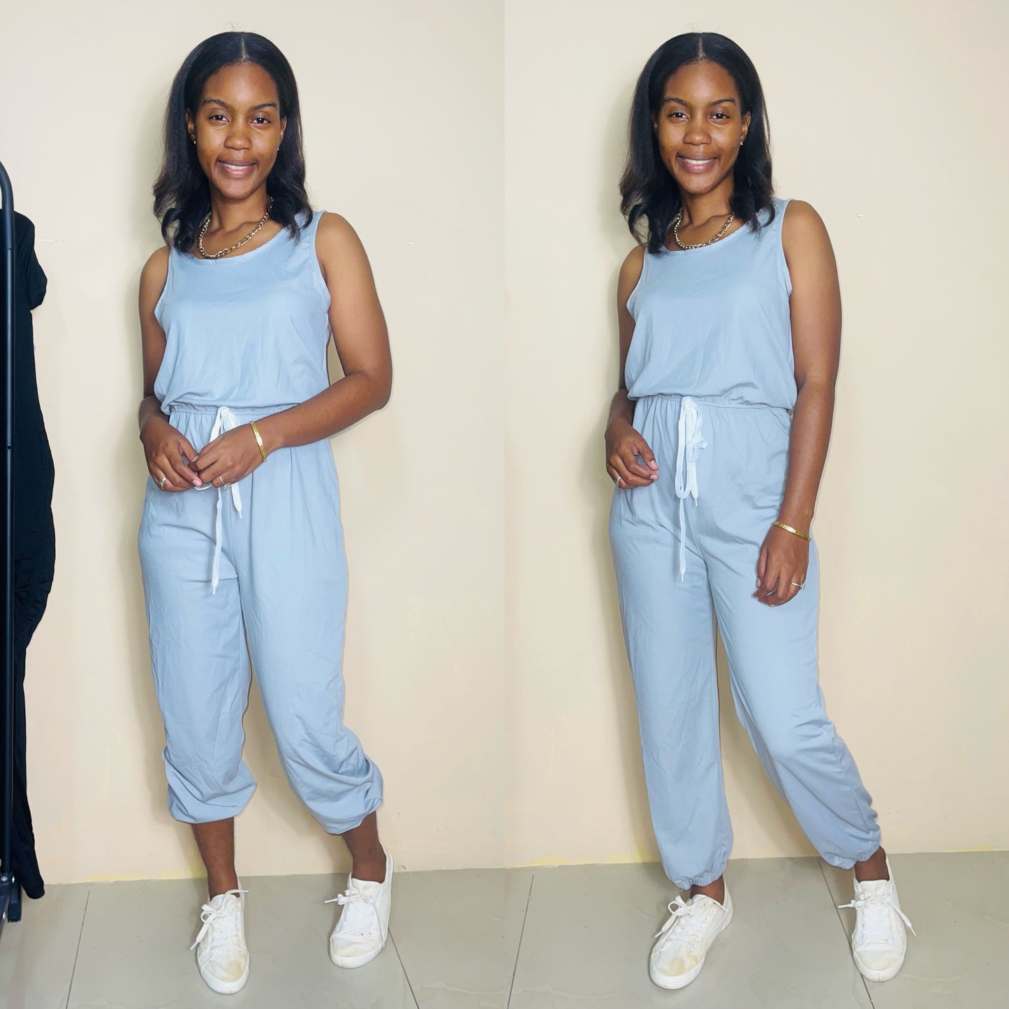 Waist Jogger Jumpsuit