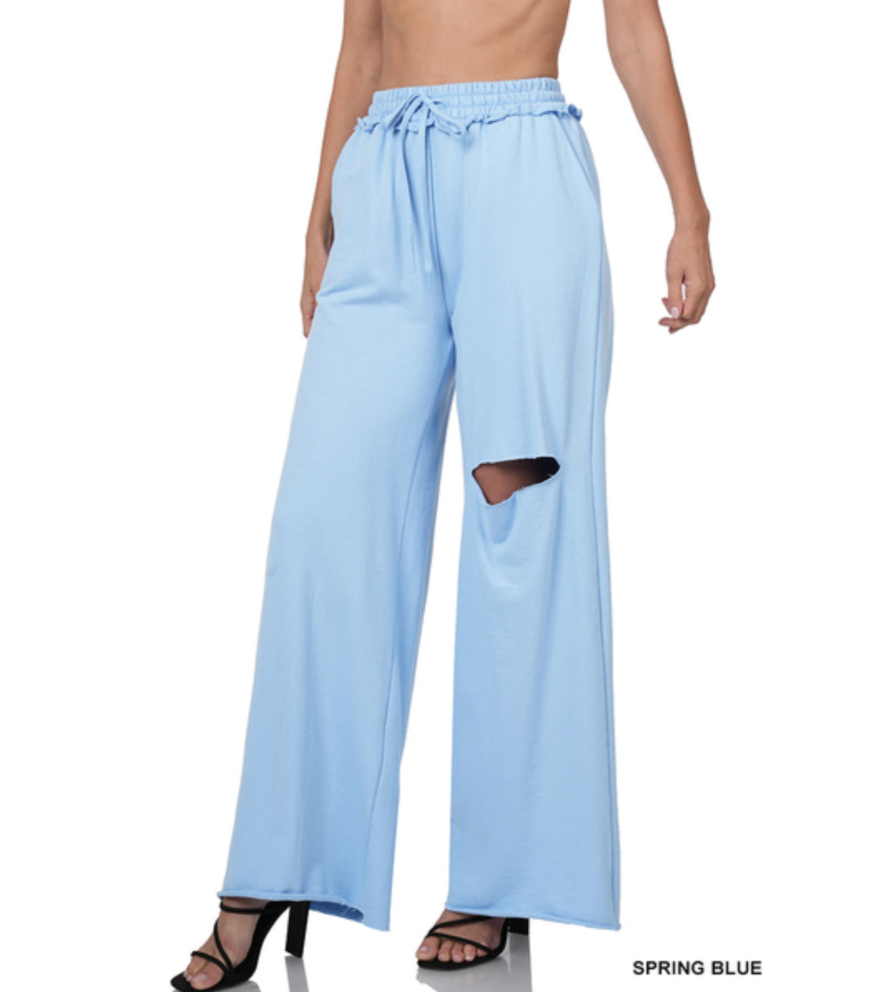 French terry pants set