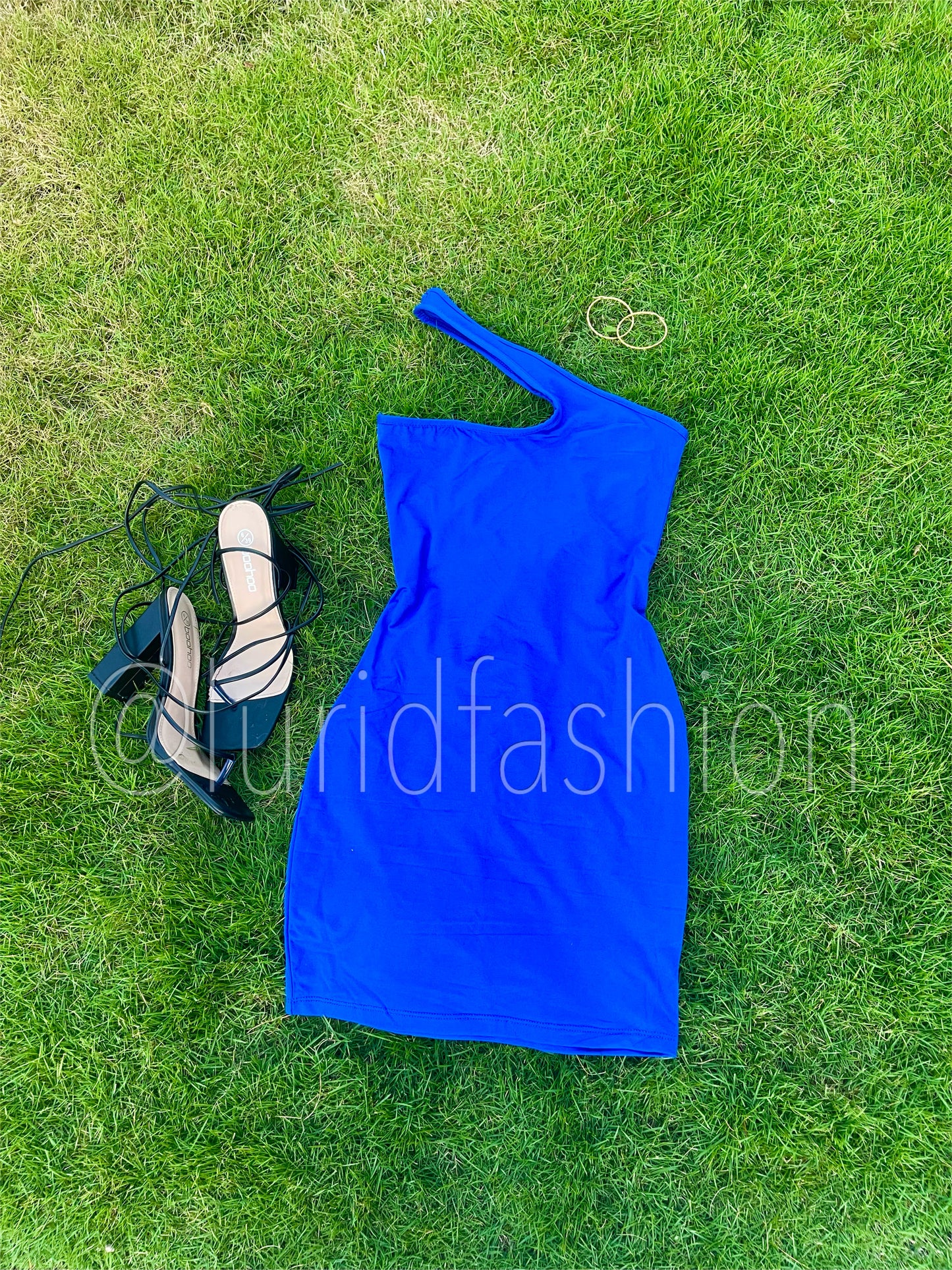 Cross strap mini Bodycon dress